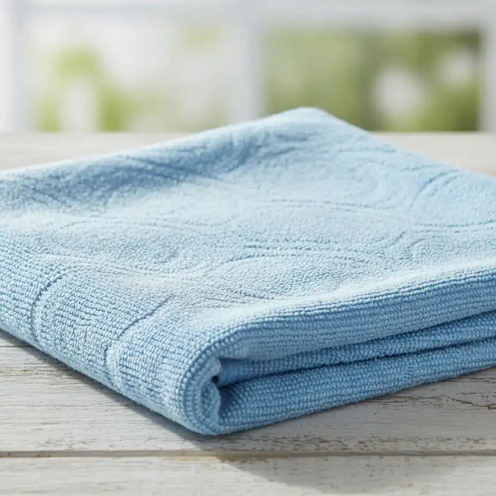 Detail of a premium microfiber cloth